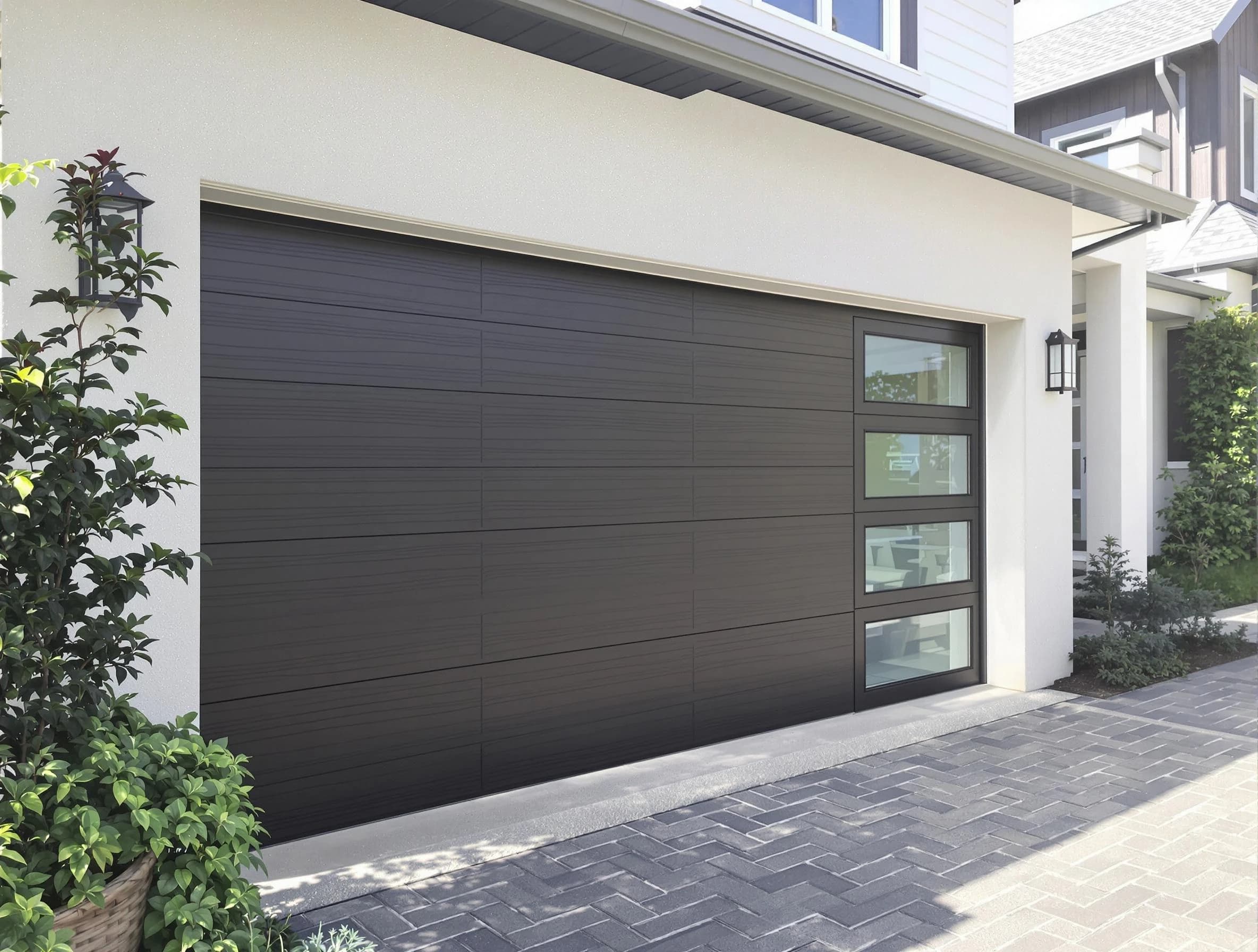 Custom garage door installation by North Brunswick Garage Door Repair in North Brunswick