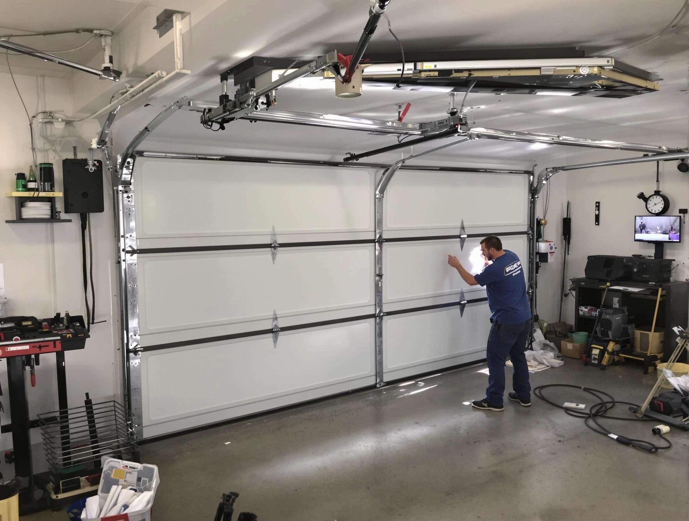 Professional garage door repair service by North Brunswick Garage Door Repair in North Brunswick